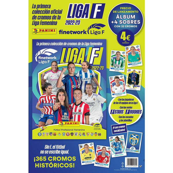ALBUM + 4 SOBRES LIGA FEMENINA 