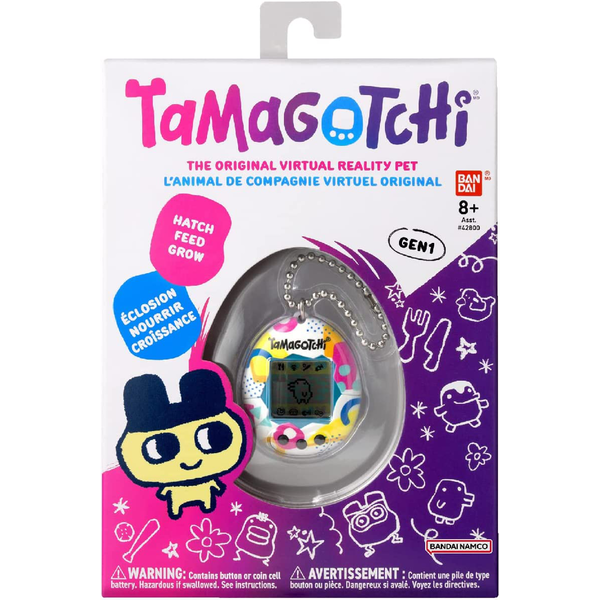 TAMAGOTCHI - MEMPHIS STYLE 