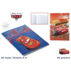 CUADERNO ESCOLAR A5 CARS 