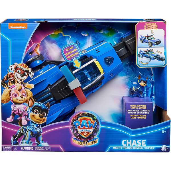 PAW MIGHTY MOVIE VEHÍCULO CHASE DELUXE 