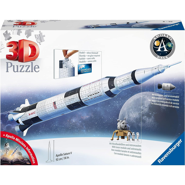 3D PUZZLE - Apollo Saturn V Rocket 