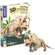 PUZZLE ECO 3D- Triceratops (Deluxe) 