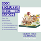 PUZZLE ECO 3D- Triceratops (Deluxe) 