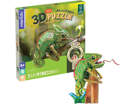 Mini puzzle 3D- Camaleón 