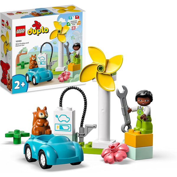 DUPLO, Aerogenerador y Coche Eléctrico 