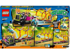 CITY: Desafío Acrobático: Camión y Anillos de Fueg