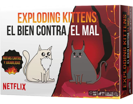 EXPLODING KITTENS EL BIEN CONTRA EL MAL 