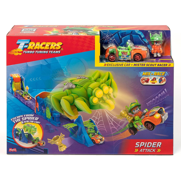 T-RACERS SPIDER ATTACK 