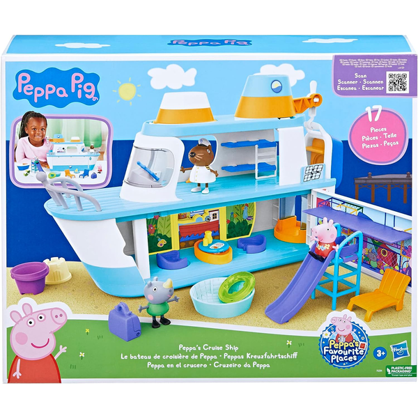 BARCO -Peppa Pig Peppas Cruise Ship Playset 