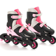 PATINES 4 LÍNEA - ROSA - ajustable del 35 al 38 