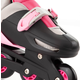 PATINES 4 LÍNEA - ROSA - ajustable del 35 al 38 