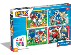 4IN1 PUZZLE SONIC 