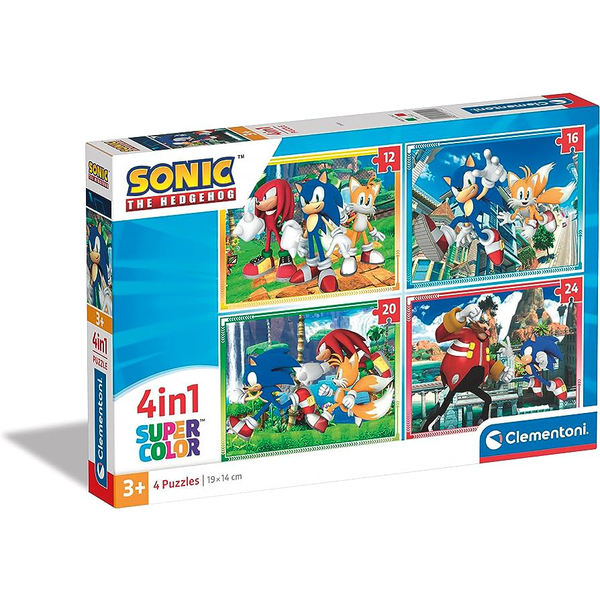 4IN1 PUZZLE SONIC 