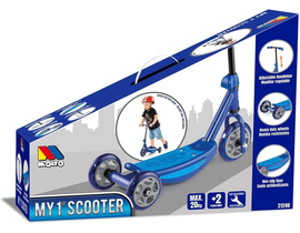 MI PRIMER SCOOTER AZUL . 3 RUEDAS 