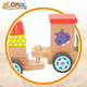 Woomax-Tren Madera Preescolar Zoo +18m 