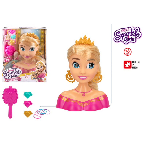 Sparkle Girlz-Busto Muñeca C/Acc 