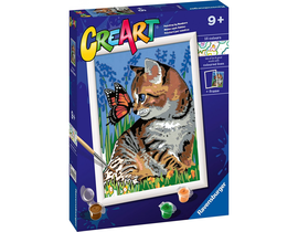 CREART SERIE D - GATITO Y MARIPOSA 