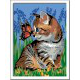 CREART SERIE D - GATITO Y MARIPOSA 