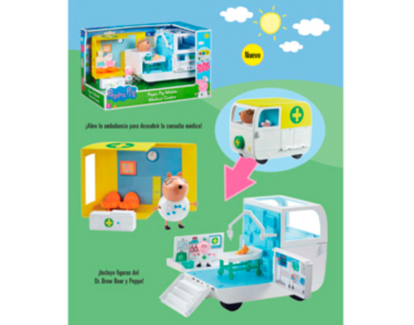 carrito medico peppa pig