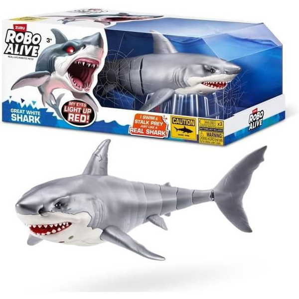 TIBURON RC ROBO ALIVE LUCES Y SONIDOS - 40 CM. 