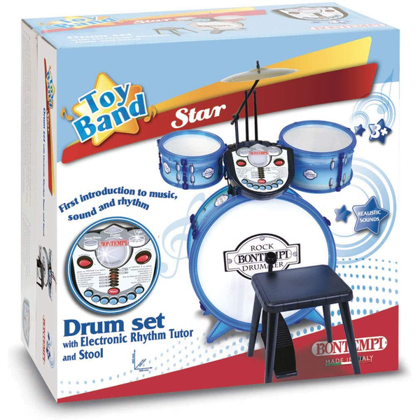 BATERÍA 4 PZAS DRUM SET TUTOR 