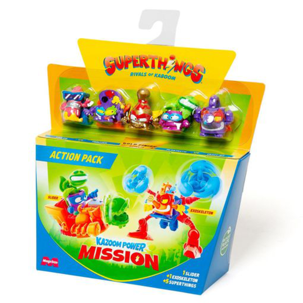 SUPERTHINGS KAZOOM POWER MISSION - Action Pack 1x1