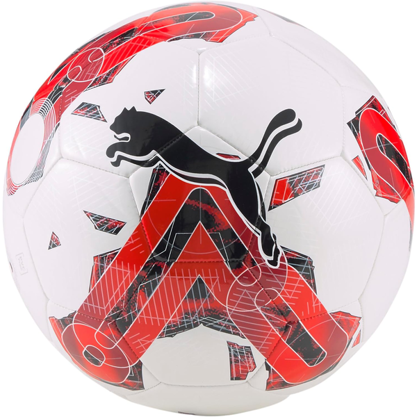 BALON FUTBOL PUMA - BLANCO-ROJO 