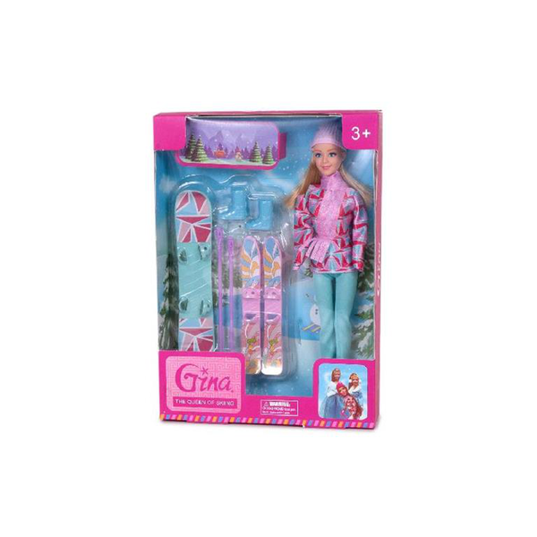 BARBIE ESQUIADORA CON ACCESORIOS 