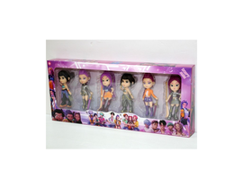 K-POP SET DE 6 FIGURAS 