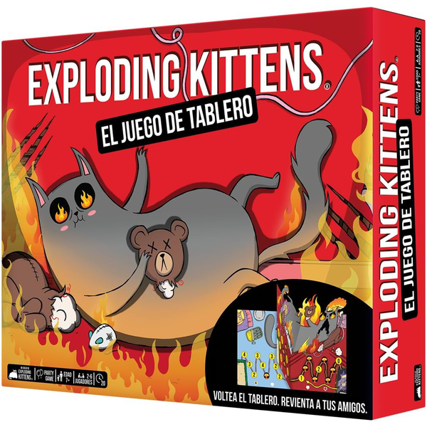 EXPLODING KITTENS: EL JUEGO DE TABLERO 