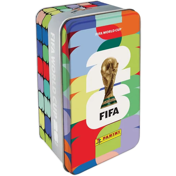 TIN BOX MUNDIAL 2026 - COLORES 
