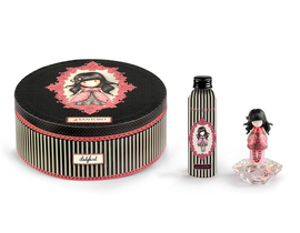 ESTUCHE CAJA REDONDA COLONIA Y GEL 
