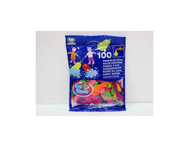 GLOBOS AGUA - Bolsa de 100 unidades * 