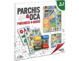 PARCHÍS - OCA MADERA CON ACC. 40X40 CM. 