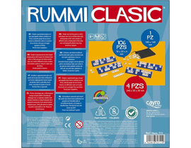 RUMMI CLASIC  - 4 JUGADORES - CAJA AZUL           