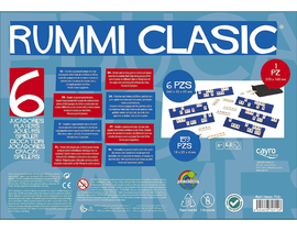 RUMMICLASIC 6 JUGADORES - CAJA AZUL               