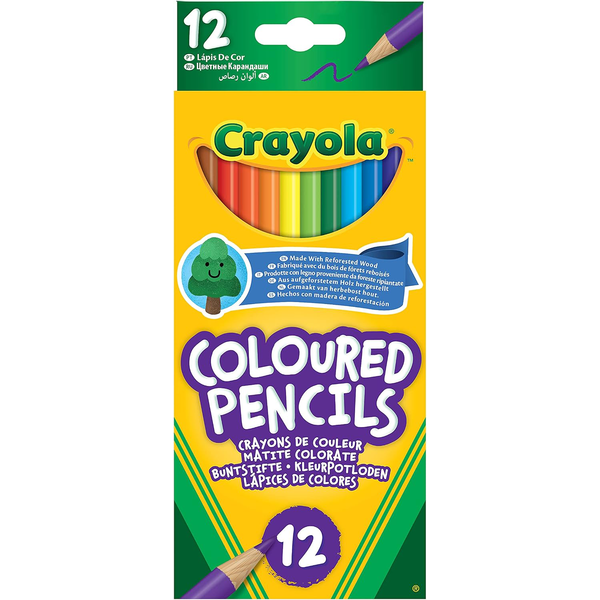 12 LAPICES DE COLORES                             