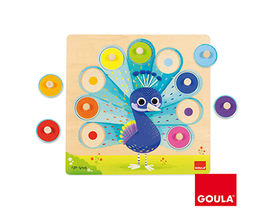 PUZZLE PAVO REAL goula 